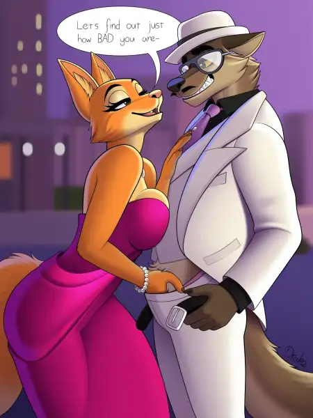 [Drako1997]_Wolf_and_Diane_fool_around_Los_Angeles