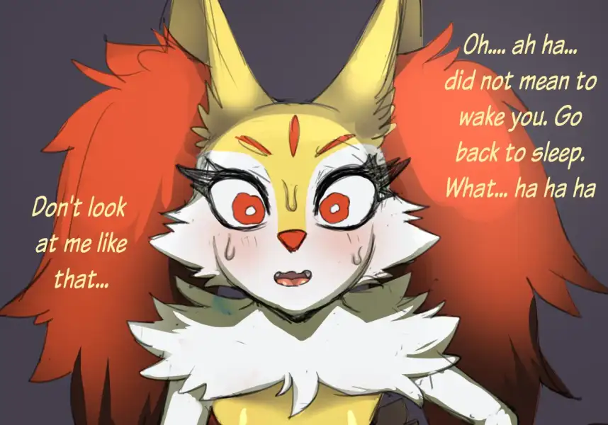Akitokit_-_Braixen_sleep_invader