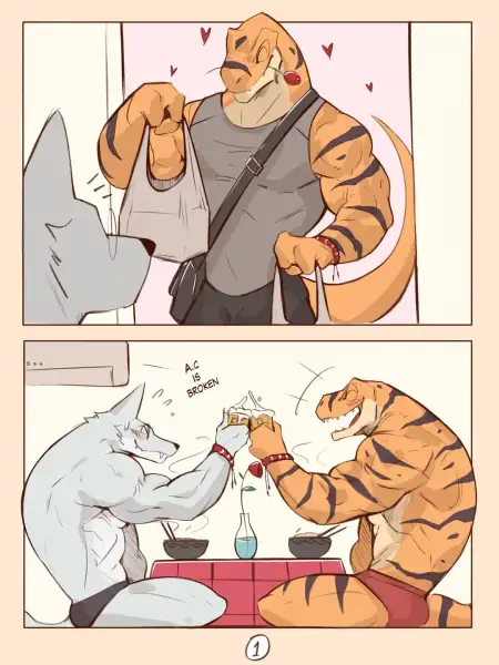 Dinner_by_Wolfanine