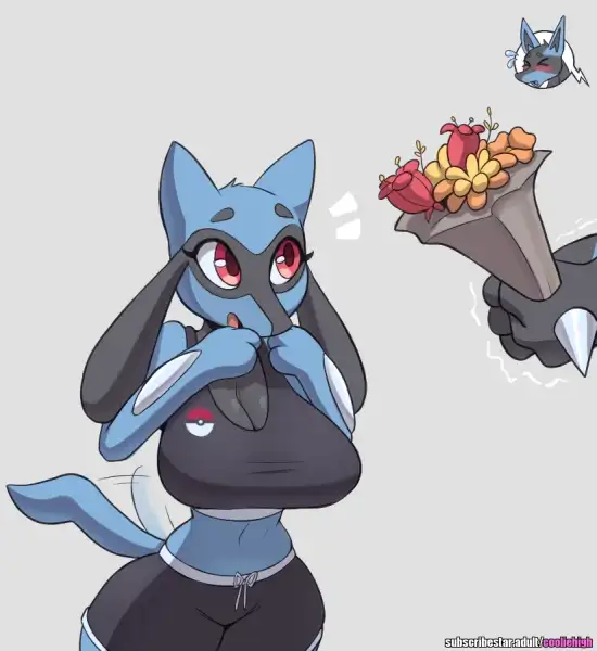 Lucario_used_Attract_by_Cooliehigh