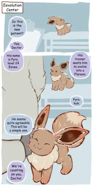 Eeveelution_Center_[floofyskydraws]