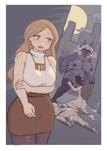 襲われる側から襲う側へ...👩➡️🐺