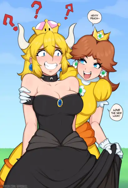 Daisy_and_Bowsette_(afrobull)
