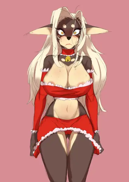 Akitokit_-_Dobermom_Xmas_dress/New_Years