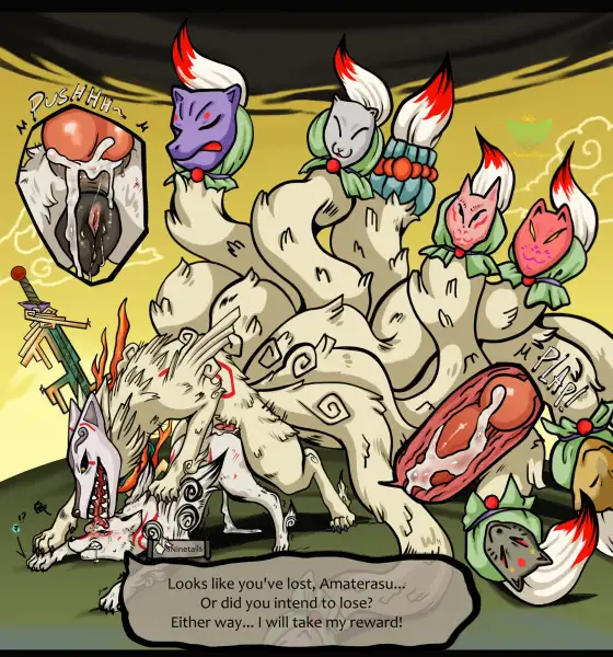 Amaterasu_takes_on_Ninetails