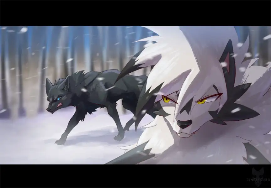 Intruder_in_the_Snowfield_by_Tenebscuro
