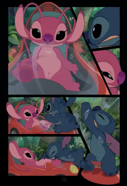 Stitch_x_Angel_by_Tricksta_(Colored)