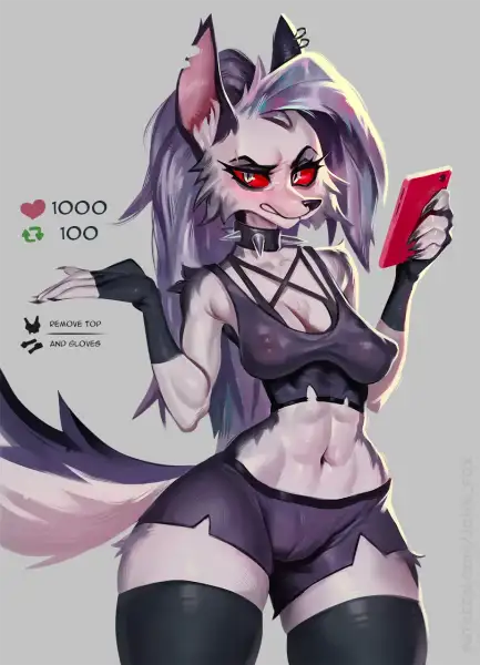 Loona's_Twitter_strip_game_by_johnfoxart