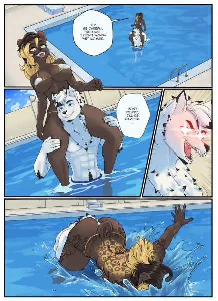 Galiena_&_Gailio_pool_shenanigans
