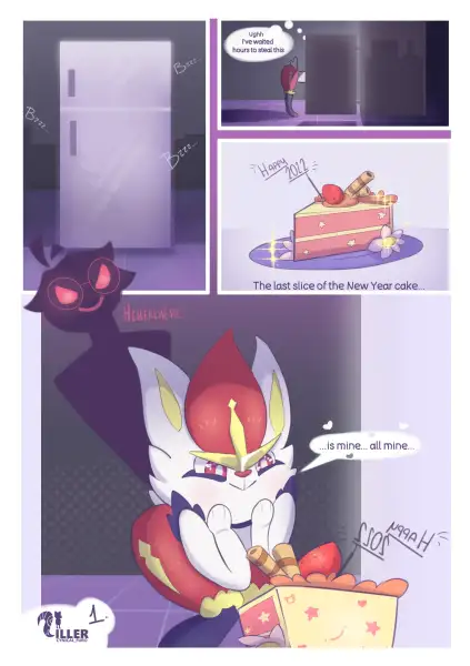 Cinderace_midnight_cake