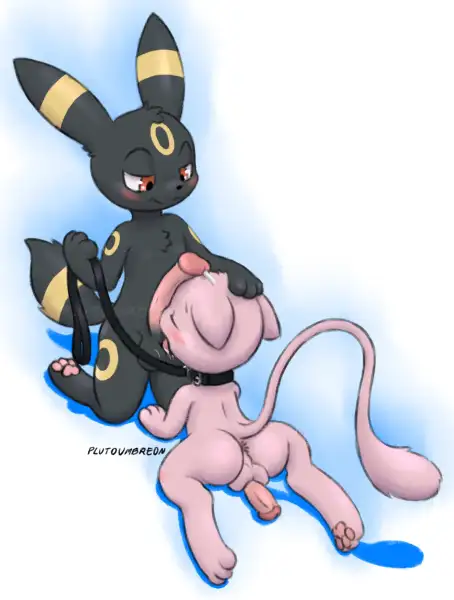 Umbreon_and_Mew