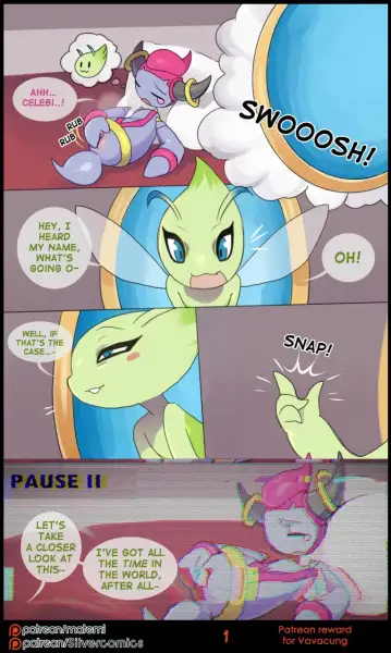 Time_and_Space_(Celebi_x_Hoopa)_-_Silver_Soul_Patreon_reward_for_Vavacung