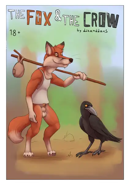 The_Fox_and_the_Crow_by_Lizardlars