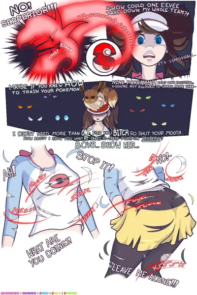 Rosa_vs._Elaine's_Eevee_Team