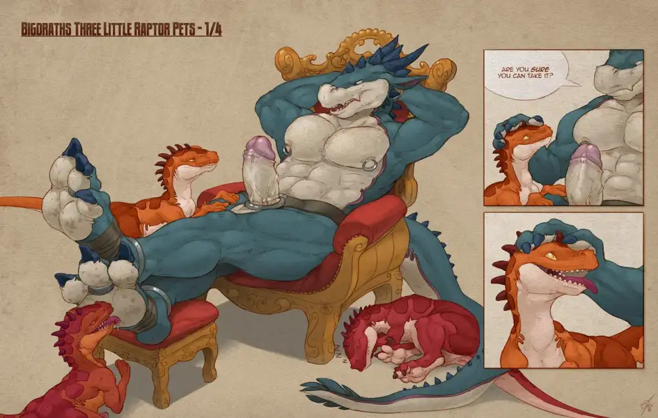 Bigdrath's_Three_Little_Raptor_Pets