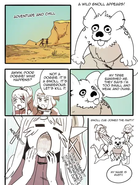 Priestess_Hollie_Chapter_3.5:_the_Gnoll