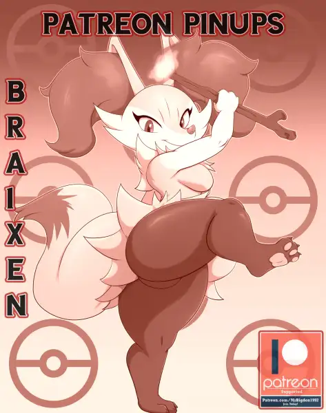 Patreon_Pinups:_Braixen_by_BigDon1992