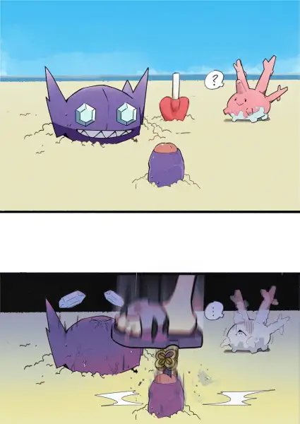 Stuck_in_Sand_Sableye_by_Dodudoru
