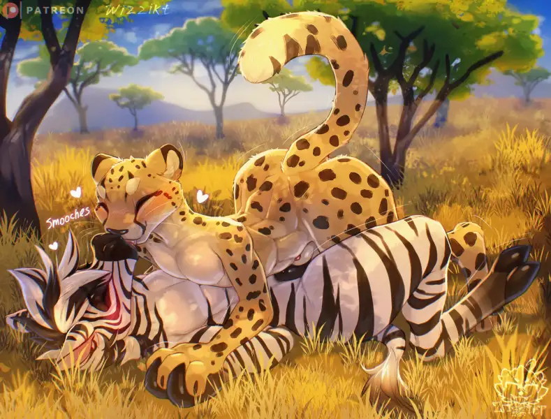 Savanna_Friends_by_Wizzikt