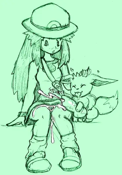 Leaf_and_Eevee_by_Skitter-Leaf