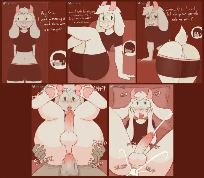 Ralsei_and_Kris_Bonding_Time
