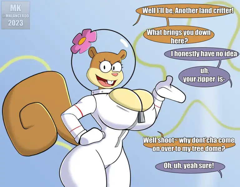 Linhe_X_Sandy_Cheeks