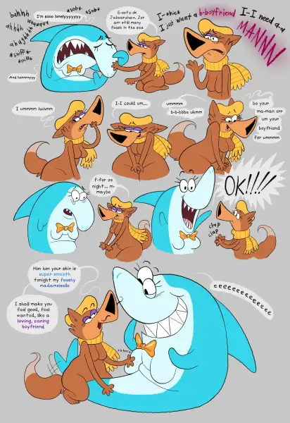 Loopy_and_Jabberjaw_by_kaboozey