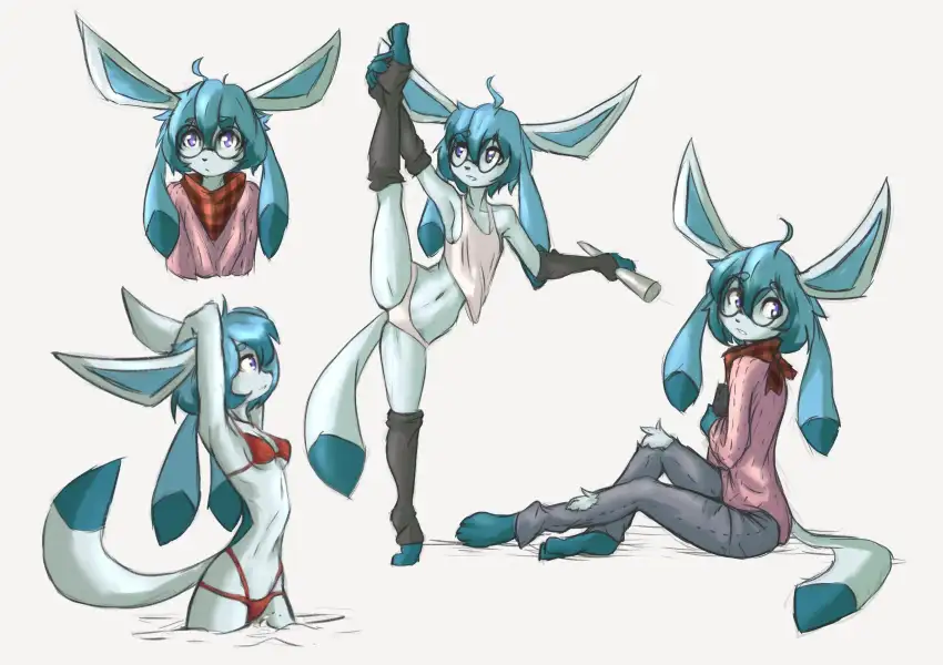 TinyGayPirate's_Eeveelutions
