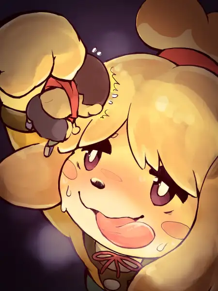 Isabelle_vore_[AnaKitsune]