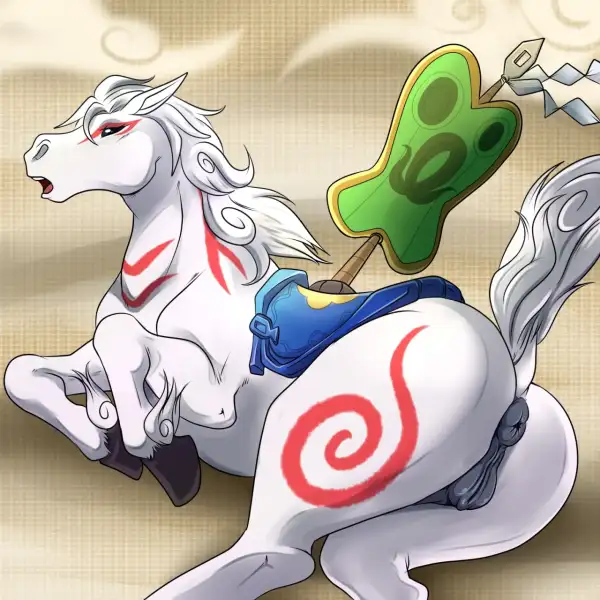 Okami_Brush_Gods_by_LonBlueWolf