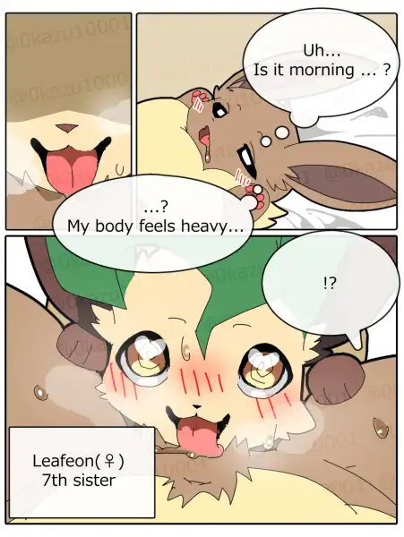 Eevolutions♀_x_Eevee♂_(remake)